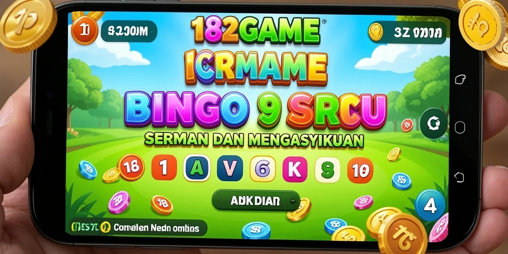 Tampilan permainan Bingo 182GAME yang menarik dan interaktif.