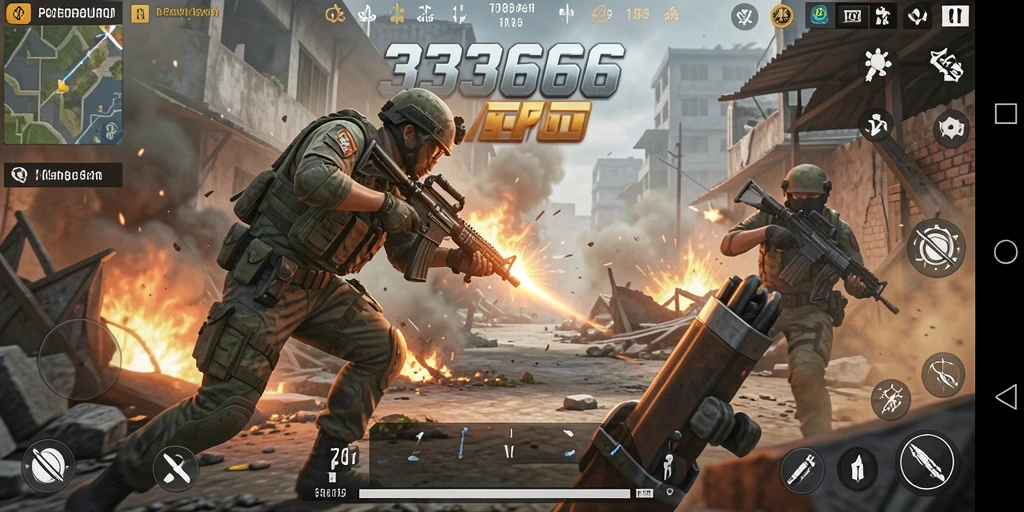 Gameplay mendebarkan dari 333666 dengan grafis menakjubkan.