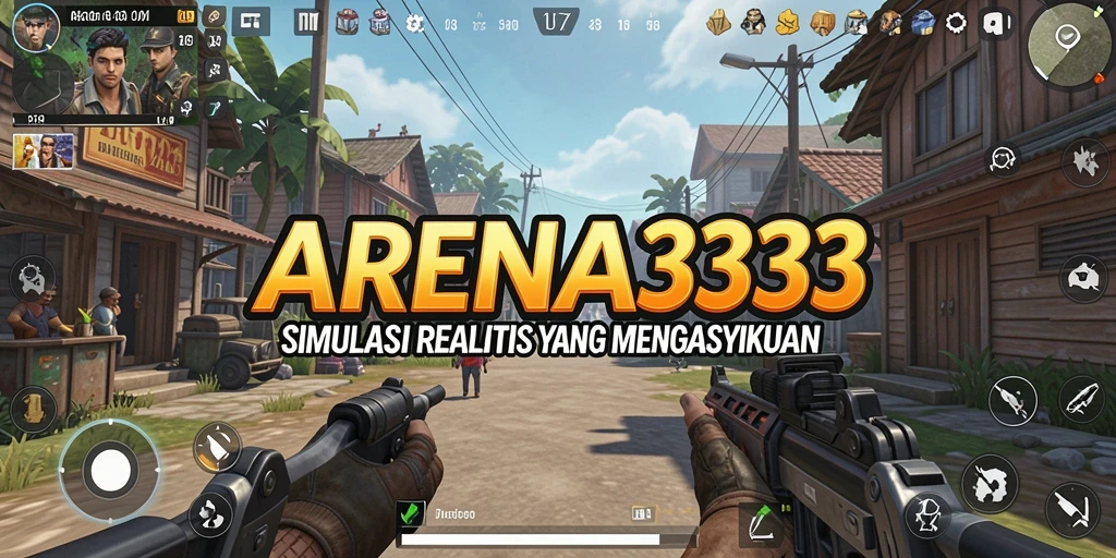 Tampilan gameplay menarik dan imersif dari ARENA333.