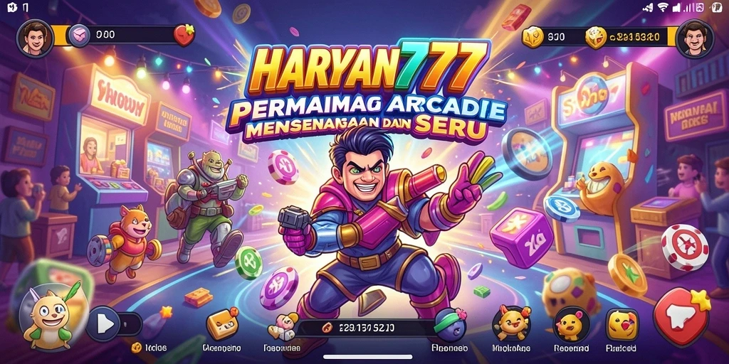 Tampilan gameplay seru dan menantang dari HARAPAN777.