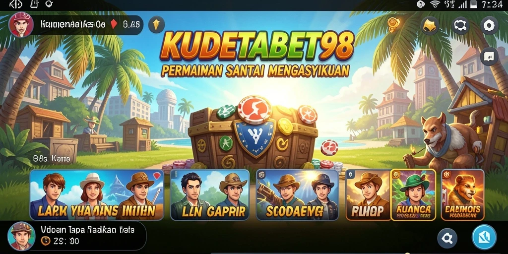 Screenshot KUDETABET98 menampilkan gameplay seru dan menawan.