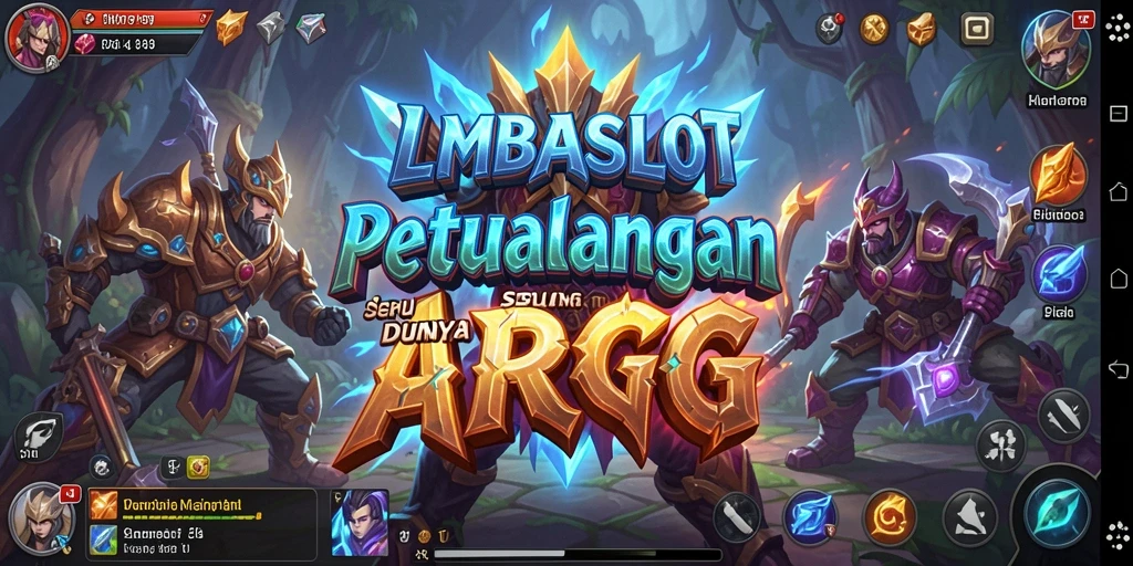 Screenshot dari gameplay ARPG LMBASLOT yang penuh aksi.