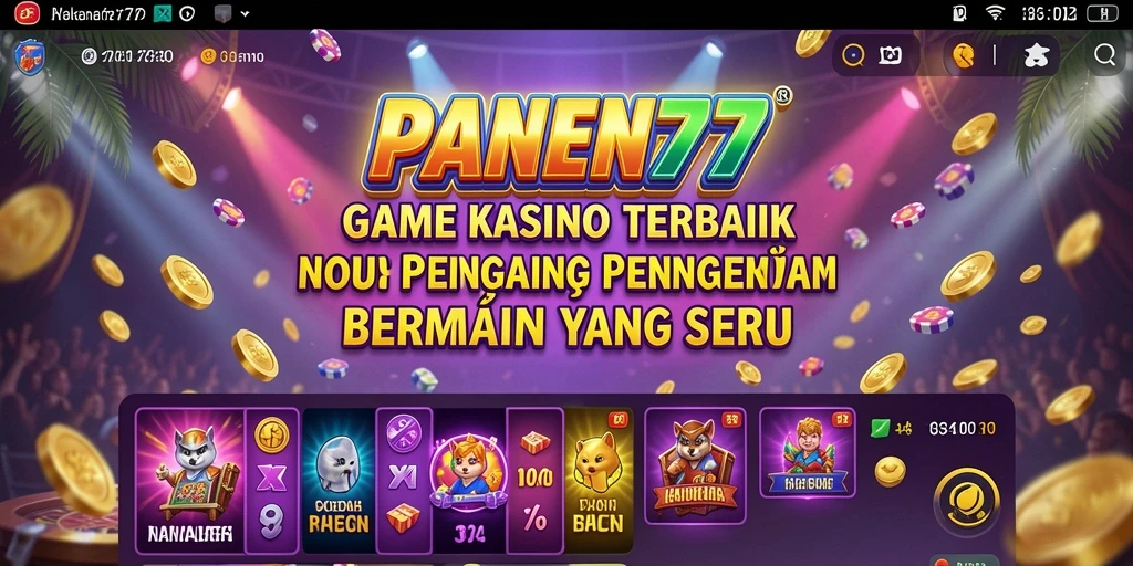 Screenshot gameplay Kasino yang menarik dan menghibur.