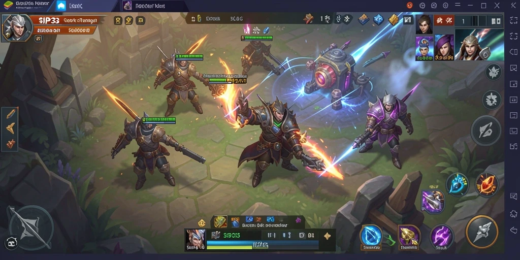 Tampilan gameplay menarik dari SIP33 yang penuh strategi.