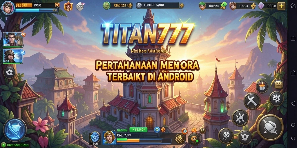 Gameplay menegangkan di TITAN777 dengan serangan musuh yang mendebarkan.