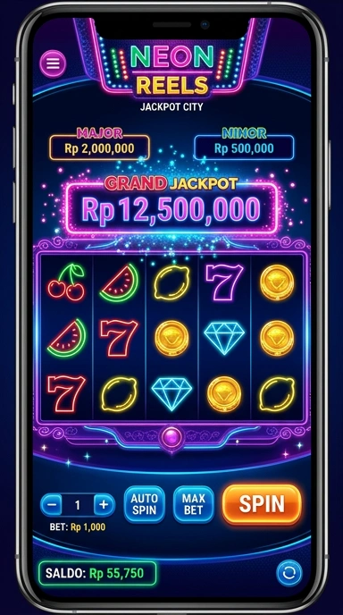 Tampilan antarmuka aplikasi uang yang mudah digunakan.